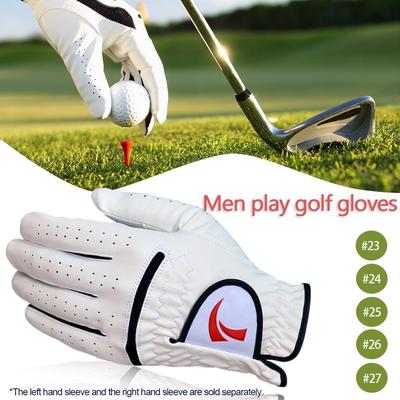 1 Pair Left and Right Breathable Men Golf Cape Gloves