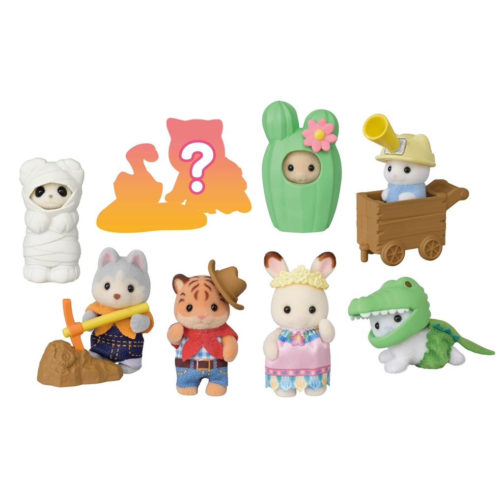 Sylvanian Families Baby Doll Collection Adventure Series ST Mark Certified Ages Toy Dollhouse Sylvanian Families Epoch [Baby Box] BB-15 3+ Co., Ltd.