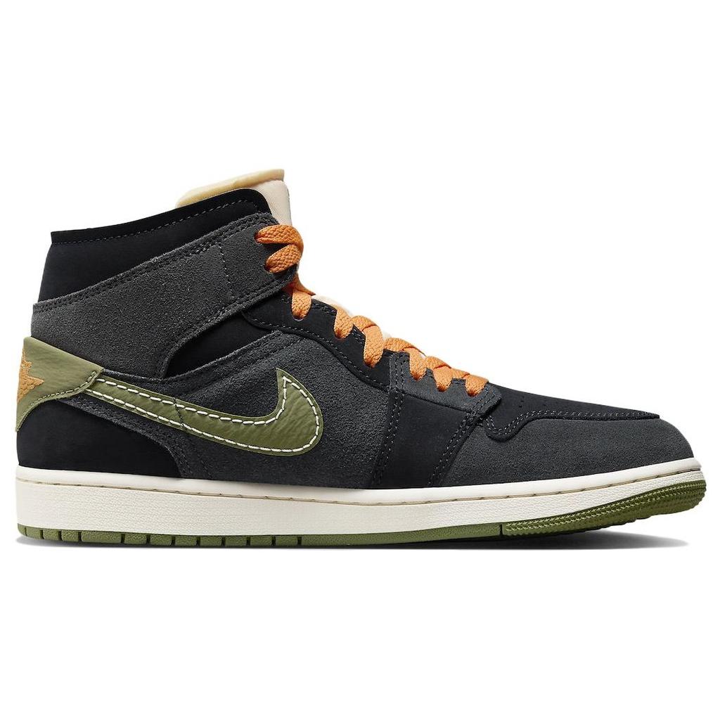 Air Jordan 1 Mid SE Craft 'Anthracite Light Olive' Men's FD6817-003