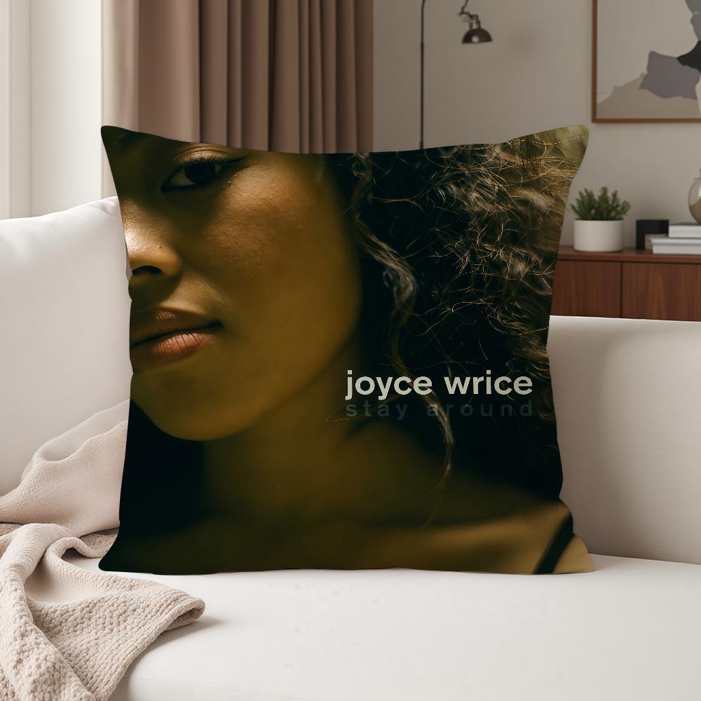 Singer Jjoyce Wrice Break Me In Pillow Case Suitable For Bedrooms Living Rooms Cars Home Decoration