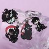 Anime Solo Leveling Character Keychain Pendant Sung Jin Woo Cosplay Props Fans Gift Jewelry