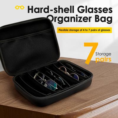 Cestovní organizér na sluneční brýle Přenosný box na zip Chránič slunečních brýlí Pevný úložný box na brýle Příslušenství k brýlím