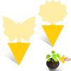 Sticky Insect Catcher Board, Double-Sided Yellow , Effective Sticky Trap for Flying , Home and Garden 