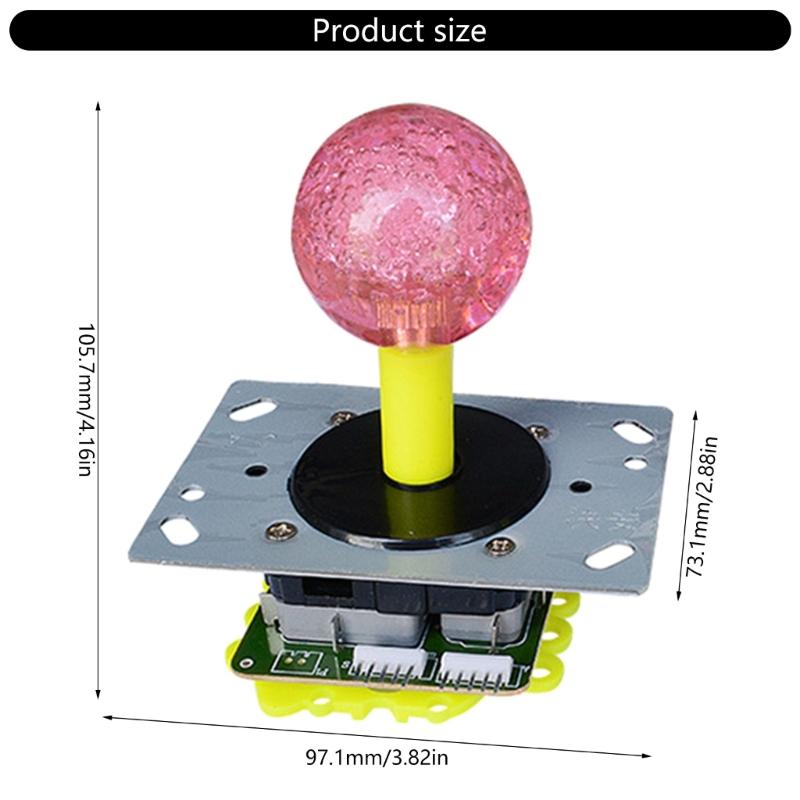 Universal Game Controller Joystick with Control Stick Effortless Setups Seamlessly Gaming Experience for Various Console