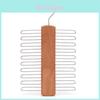 Modern Minimalist Scarf And Tie Holder Dual-layered Design For Easy Organization