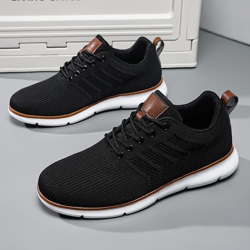

2024 large size men s shoes summer new British style sports casual shoes light breathable mesh shoes men s size 48 48