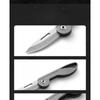 Titanium Alloy Knife Mini Folding Knife Portable Edc Key Chain Portable Knife Pendant Letter Express Knife Folding Knife.