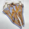 Xinhe autumn and winter new multi-color optional 71 imitation silk small square scarf, professional small silk scarf scarf ins silk scarf