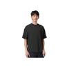 Reebok Beats Tee Series Solid Color Round Neck Loose Short Sleeve T-Shirt Unisex Tops Black 23RCS417U001