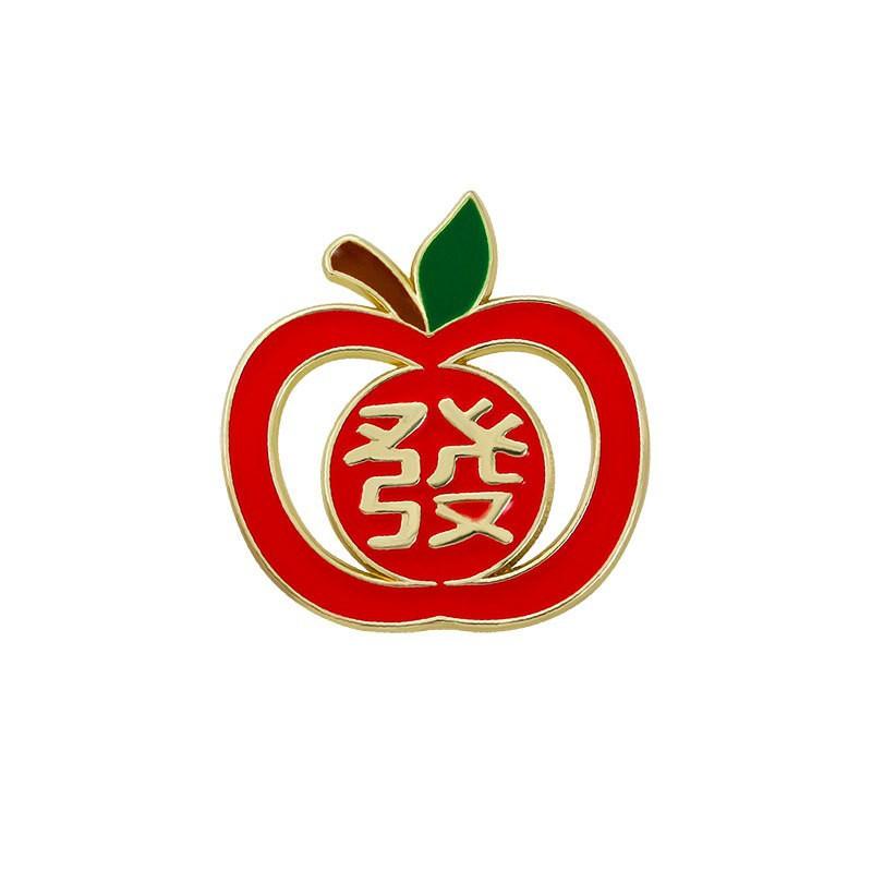 Zinc Alloy Enamel Dropping Brooch, Cute Cartoon Lucky Panda Snake Pattern 2025 Year of the Snake, New Year Festival Decorative Lapel Pin Badge