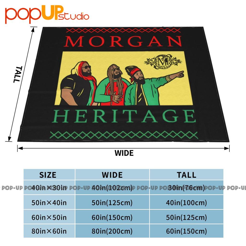 Mens Morgan Heritage Nwot Reggae Rasta Marley Ultra-Soft Blanket Quilt Winter Sofa Cover Bed Covers