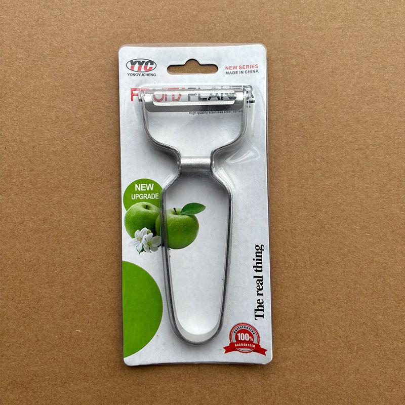 Stainless Steel Multi-Functional Peeler & Fruit Scraper for Potatoes, Carrots, Melons, and More