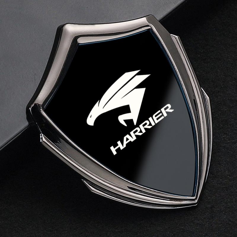 

auto accessory 3D metal accsesories car stickers for Toyota harrier