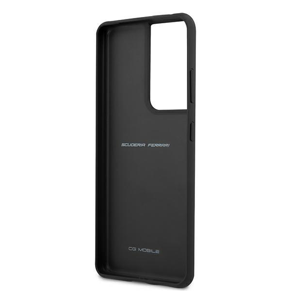Ferrari Fespehcs21Lbk S21 Ultra G996Czarny/Black Hardcase On Track Perforated