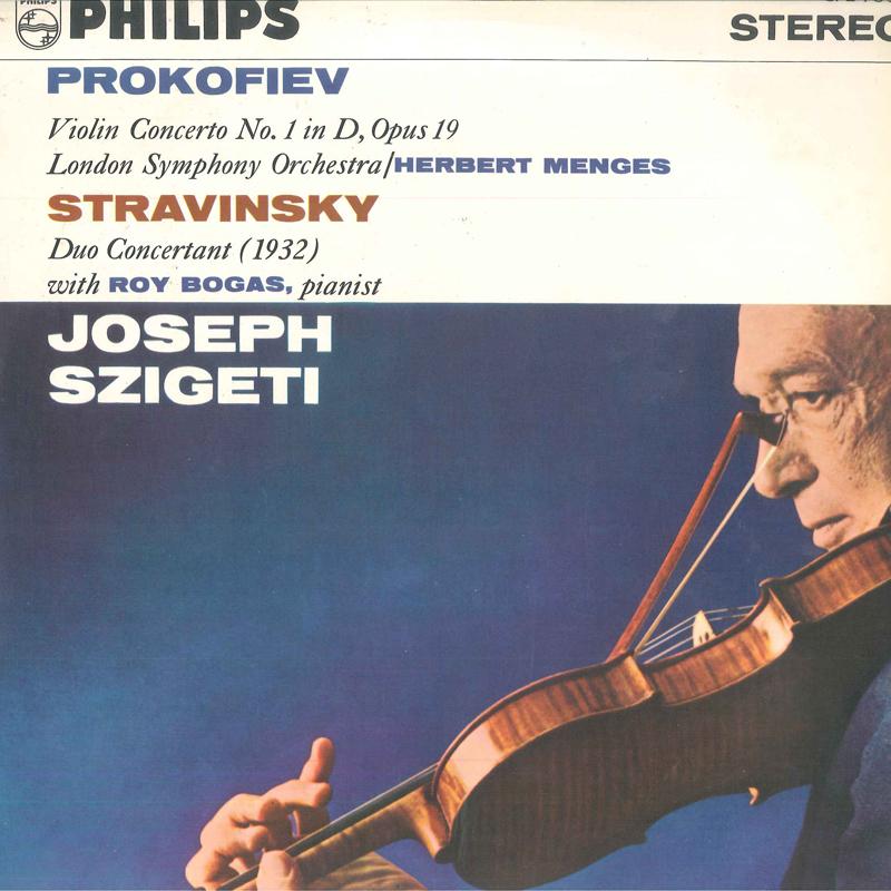 

LP Record JOSEPH SZIGETI, LONDON SYMPHONY ORC - Prokofiev Violin Concerto No.1 In D SFL7861 PHILIPS 1965 Japan Classical Used