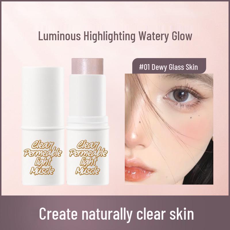 

Jiao Ka Highlighting & Blush Stick - Pearlescent Contouring for a Natural, Radiant Glow.