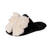 Thick-bottomed Bow Slippers for Women's Wear New Fashionable Pearl Versatile Casual Sandals Soft-bottomed Comfortable One-word Slippers