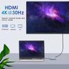 USB-C-Adapter - 8-in-1-Hub - HDMI 4K - VGA - USB 3.0 - Gigabit-Ethernet