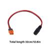XT60I Female to DC7909 Female 32cm Connectors Cable for Efficient Solar Panel and Power Stations Charging