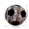Cat Reindeer Costume Customize photos Size 5 Soccer football Machine-Stitched Indoor/Outdoor Training and Matches Customize Exclusive Personalized Nam