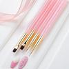 4pcs Nail Liner Brush and Dotting Pen Set Nails Art Brushes for Skilled Woman
