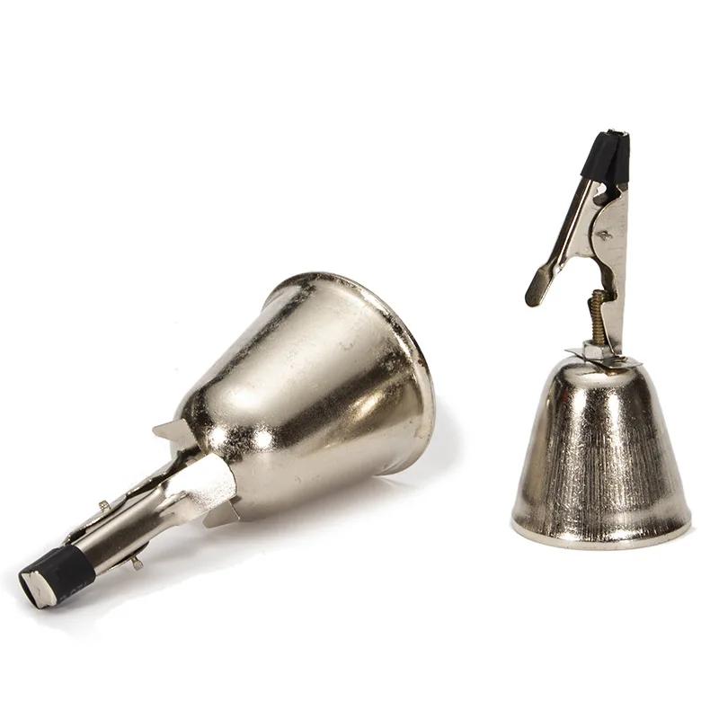 Fishing Sea Pole Bell Metal Iron Horse Silver Circular Ring Opening Horn Fishing Accessories Fishing Tools