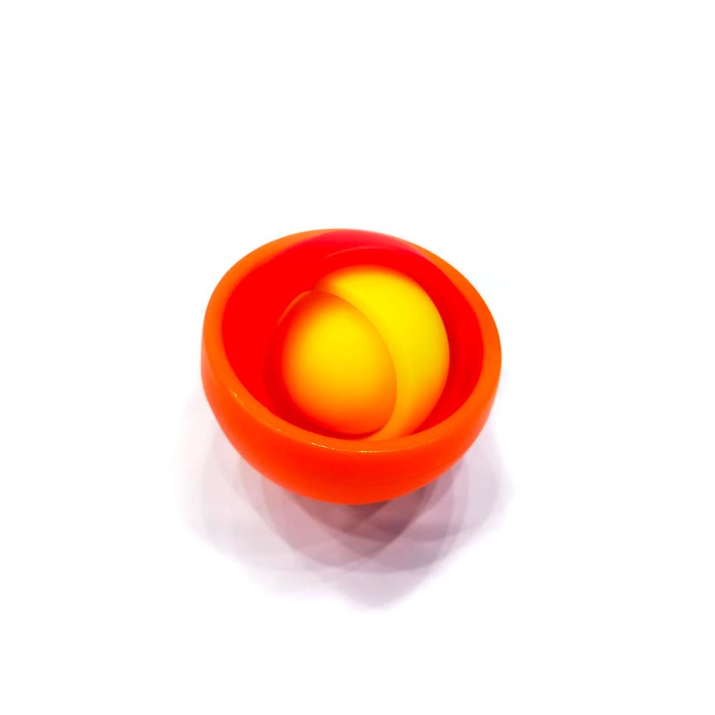 TikTok 3D Stress-Relief Flip Ball: Innovative Educational Decompression Toy