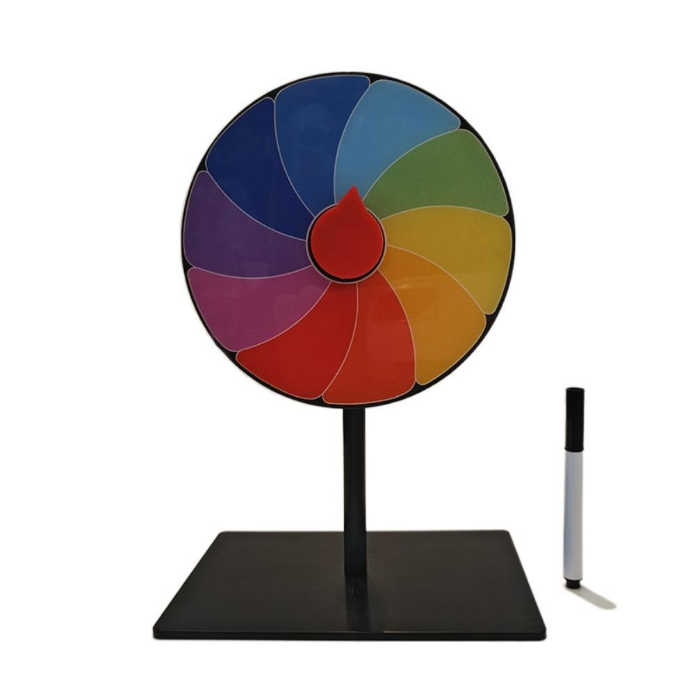 Spin Wheel Reusable Fortune Wheel Interactive Table Prize Turntable  Carnival Party