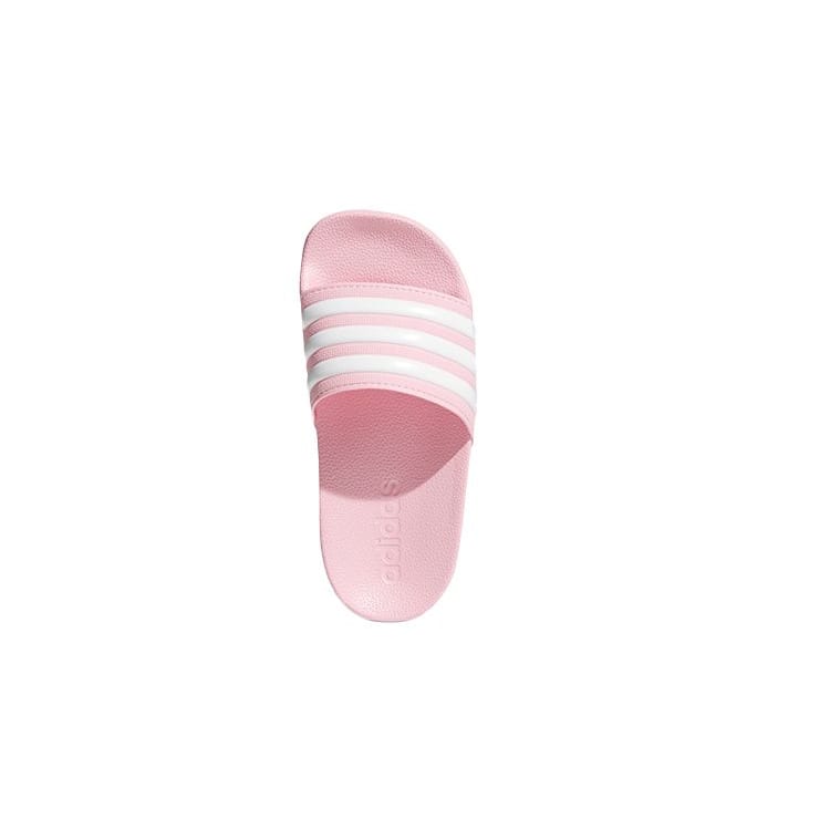 Adidas ADILETTE SHOWER Slip Resistant Anti Kick Kids' Outdoor Slippers White Pink G27628