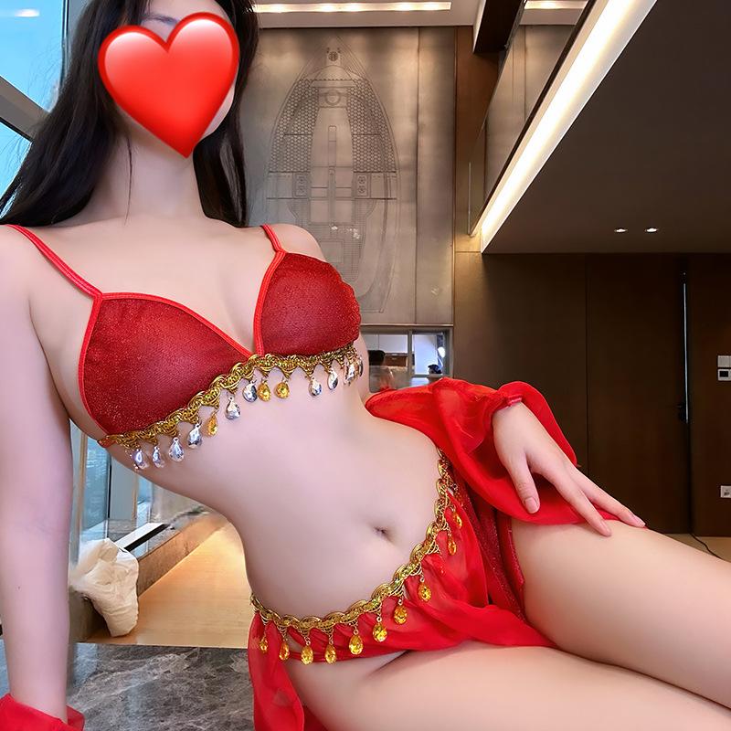 Sexy Sexy Pure Pajamas Uniform Exotic Princess Xi Shi Vintage Belly Pocket Lace Uniform