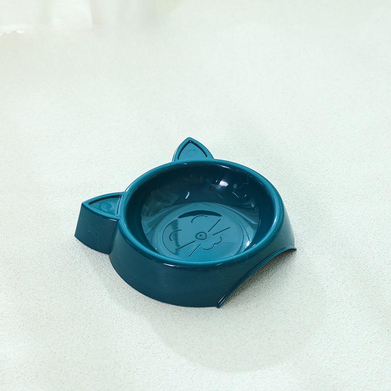 Haustiernapf Hundenapf Katzenohr Einzelnapf Reisnapf Umkippsicher Hundenapf Katzenfutter-Napf Zubehör für kleine Hunde und Katzen