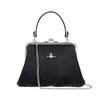 Vivienne Westwood Granny Saffiano Frame Pulse Chain Tote Bag N401