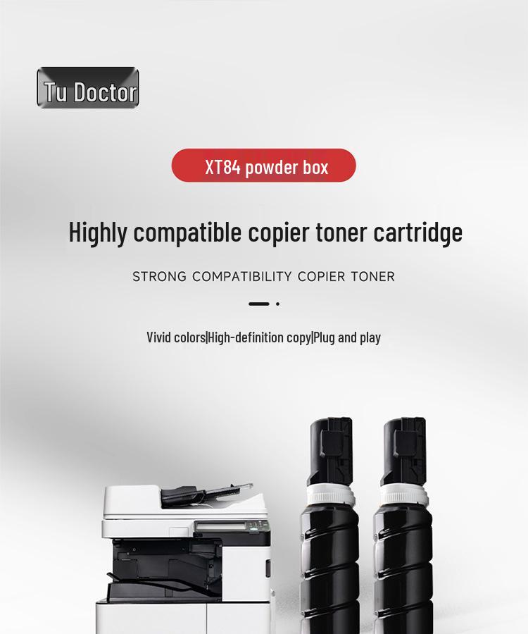 Deli XT84 M351Rx Black Toner Cartridge - High Capacity for Photocopiers