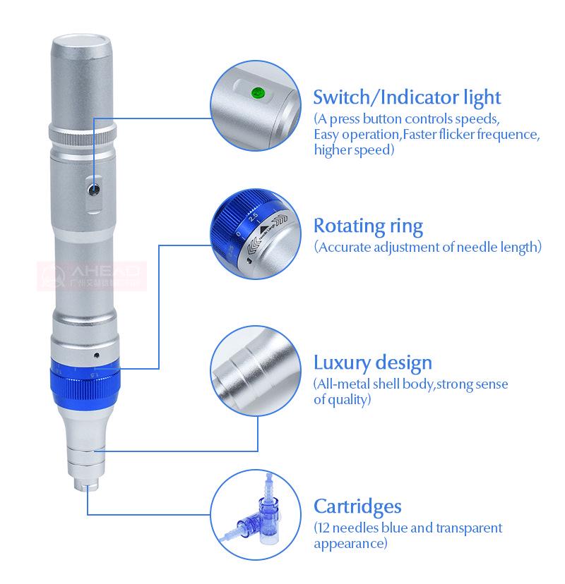 Dr.pen A6 Electric Wireless Microneedle Beauty Device with Anti-Counterfeit Code