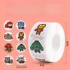 Stickers Decoration 500pcs/Roll Cute Cartoon Stickers Waterproof Stickers For DIY Scrapbooking Envelope Sealing, 5