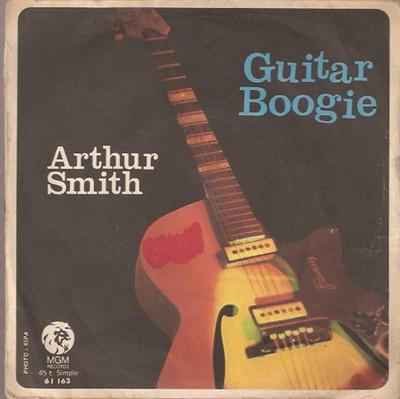 7-Zoll Schallplatte ARTHUR SMITH & HIS CRACKER-JACKS - Guitar Boogie 61163 MGM Records, Po France Rock Gebraucht