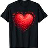 Heart Valentines Day Womens Girls Boys Boys Girls Love Cute Hearts Cotton Men T Shirt