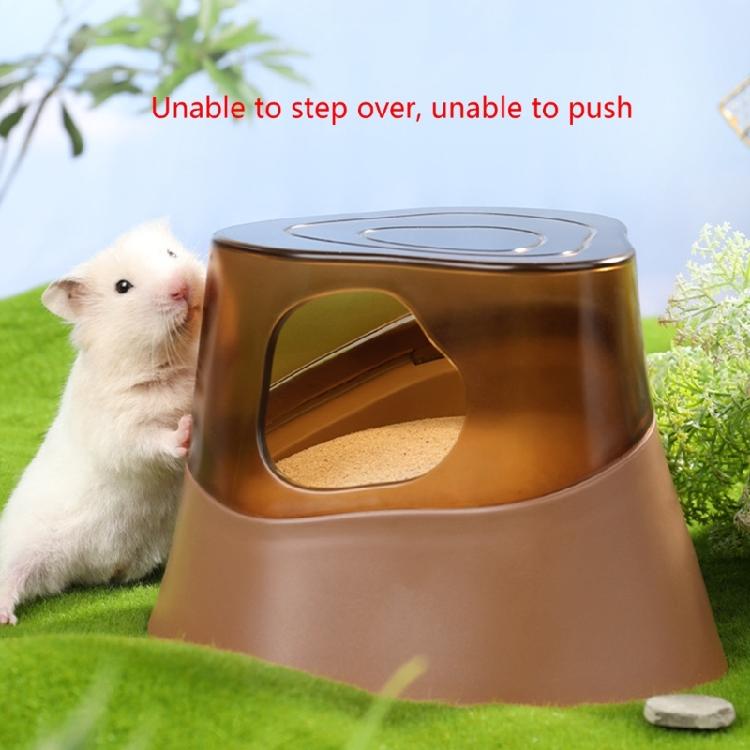 Hamster Bathroom Hamster Bathtub & Batch Container Small Animal Habitat Decors