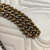 [Pre-Owned] Gucci GG Marmont Matelassé Mini Bag 'White' - Very Good #1X5VKQF
