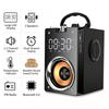 3D Surround Bas Taşınabilir Bluetooth Hoparlör, FM Radyolu ve Uzaktan Kumandalı Çok Fonksiyonlu Çalar Saat Kablosuz Boombox