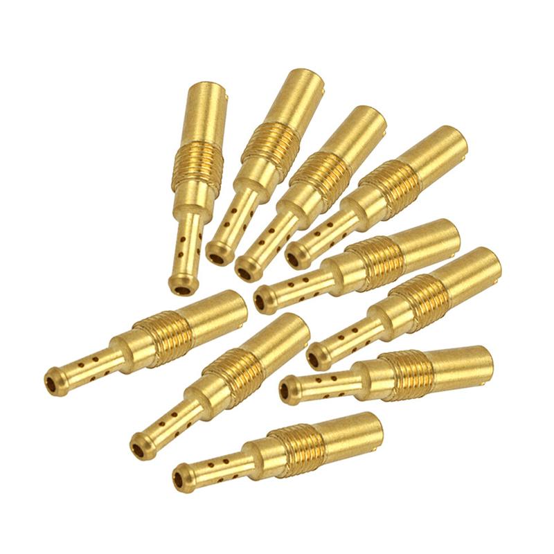 

10 шт. Жиклер пилота K32-K55 Распылитель карбюратора Форсунка для мотоцикла Запасные аксессуары one size