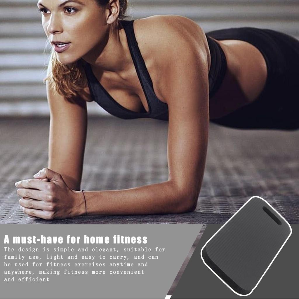 Thick Yoga Knee Pads Non-Slip Pilates Cushion & Elbow Support Mat Portable Extra Padding For Floor Exercises Home Gym Fitness