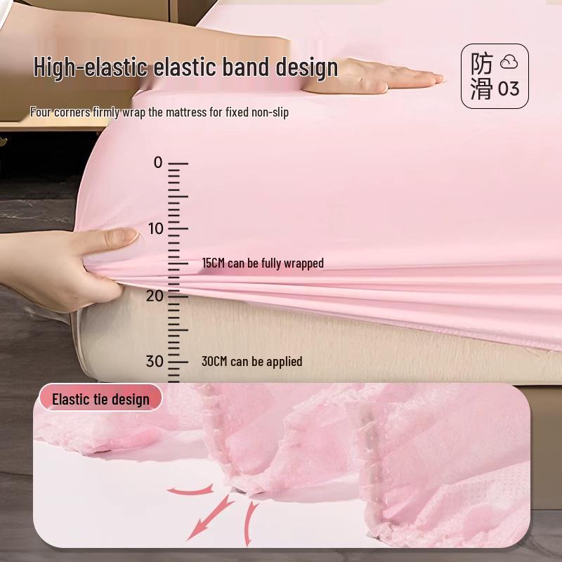 Wash-Free Disposable Bedding Set: Thickened Double Bed Sheets, Duvet Covers, Pillowcases, and Fitted Sheets - Ideal for Travel and Hotel Use.