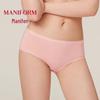 Maniform Women's Lightweight Cotton Mid-High Waist Briefs