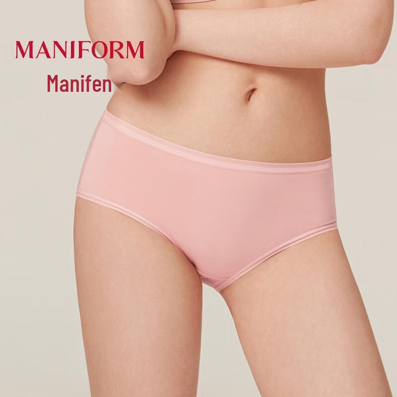 Maniform Women's Lightweight Cotton Mid-High Waist Briefs