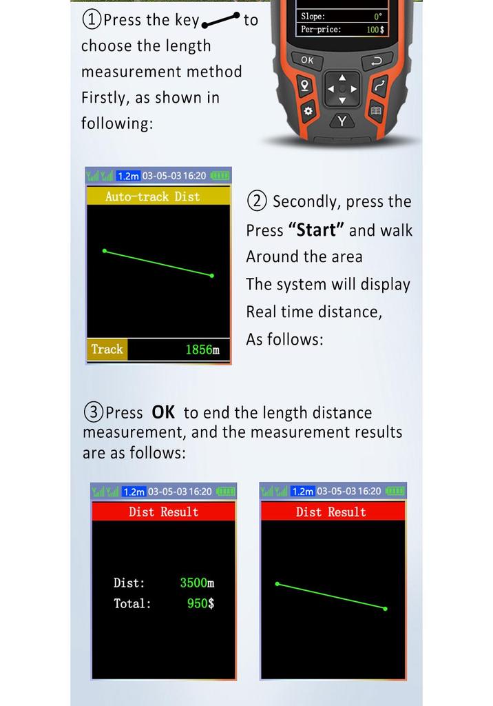 ZL-166 High-Precision Handheld GPS (English Version)