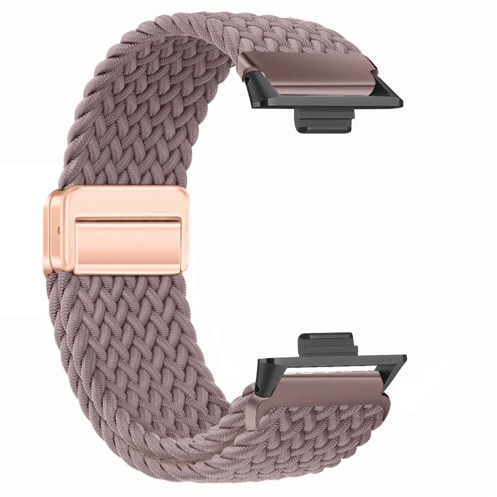 Magnetic Braided Nylon Loop Band for Xiaomi Redmi Watch 5 4 Strap Adjustable Sport Replacement Correa Bracelet Mi Band 9 8 Pro