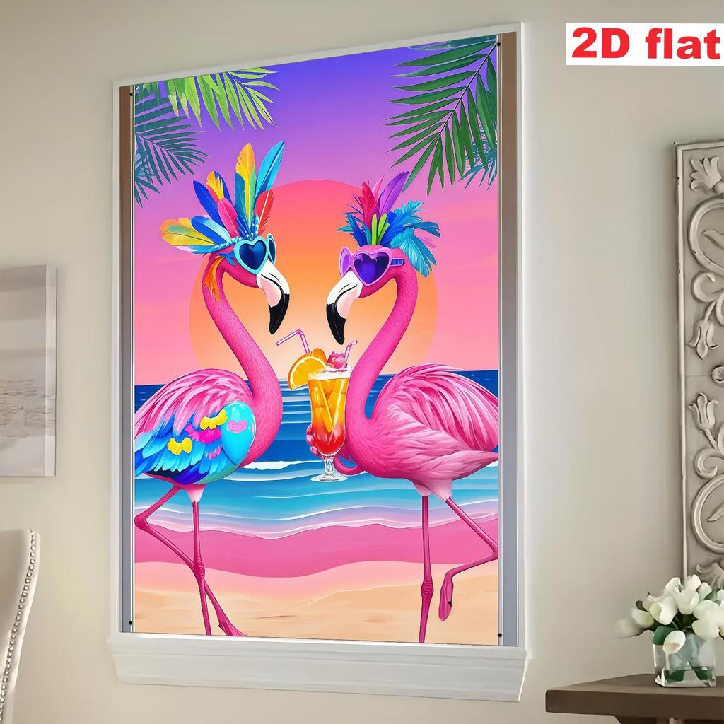 Hawaiian Beach Theme Summer Party Window Decoration Banner