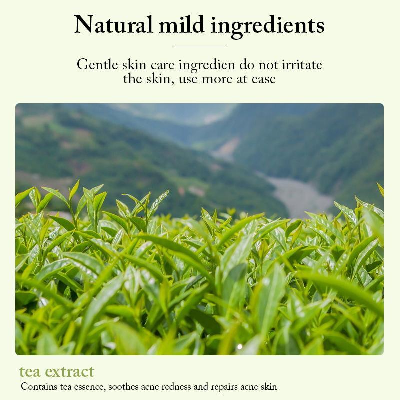 Teebaum-Anti-Akne-Gesichtshautpflegeserum, pflanzliches Anti-Aging-Feuchtigkeits-Whitening-Gesichtsserum