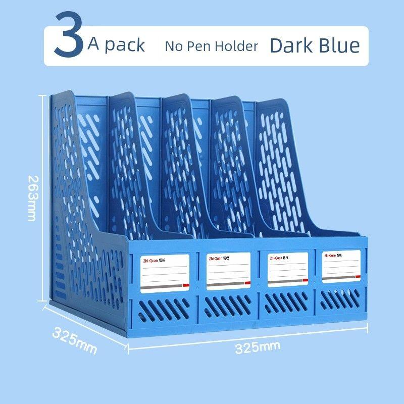 File Rack File Storage Box Storage Rack File Column File Box Office Desk Supplies File Shelf File Tray Desk Folder Surface Book Stand Book Stand File